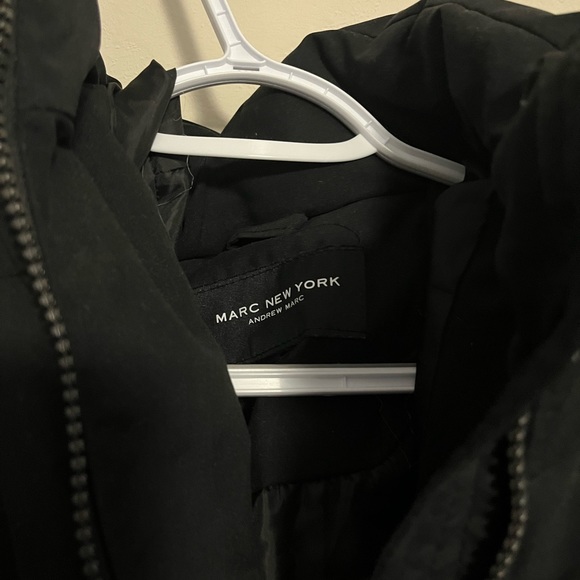 Black Winter Coat with Goose Down Marc New York - Picture 5 of 5
